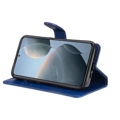 KT Leather Series-2 for Xiaomi 14T Case Solid Color Leather Phone Cover Wallet Stand