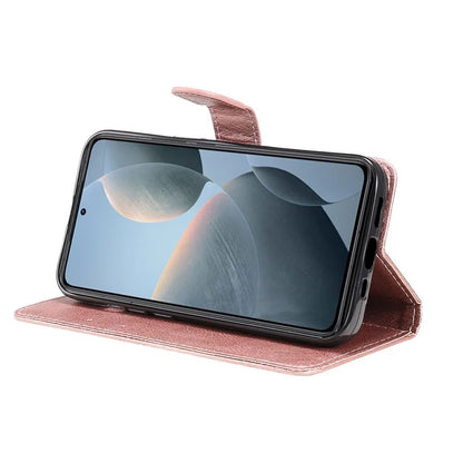 KT Leather Series-2 for Xiaomi 14T Case Solid Color Leather Phone Cover Wallet Stand