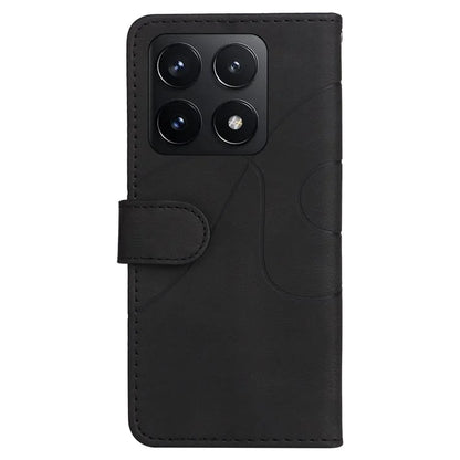 KT Leather Series-1 For Xiaomi 14T Leather Case Color Splicing Phone Cover Wallet Stand