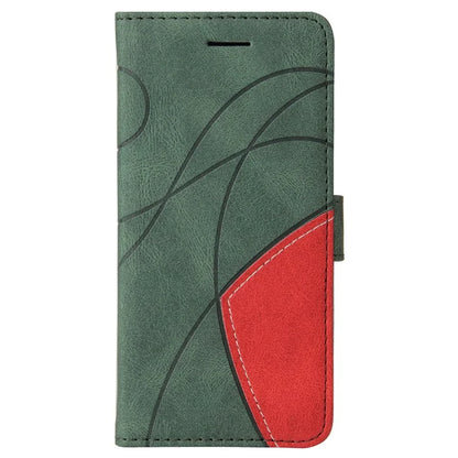 KT Leather Series-1 For Xiaomi 14T Leather Case Color Splicing Phone Cover Wallet Stand