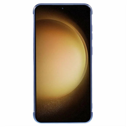 For Samsung Galaxy S23+ Case Compatible with MagSafe Electroplated TPU Phone Cover Hollow Love Hearts