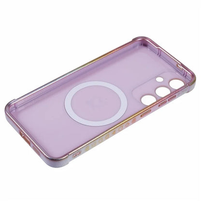 For Samsung Galaxy S24 FE Magnetic Case TPU Gradient Electroplated Phone Cover
