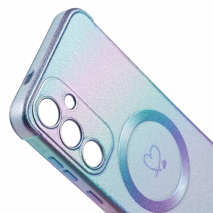 For Samsung Galaxy S24 FE Magnetic Case TPU Gradient Electroplated Phone Cover