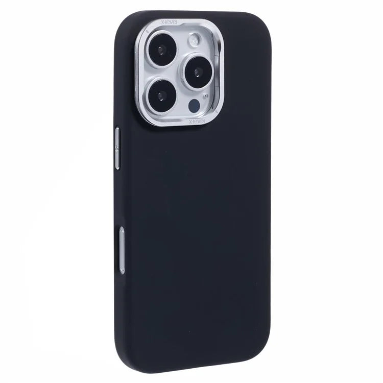 X-LEVEL For iPhone 16 Pro Max Case Compatible with MagSafe Lens Kickstand Liquid Silicone Soft Phone Cover