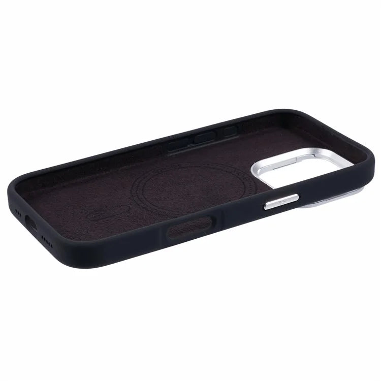 X-LEVEL For iPhone 16 Pro Max Case Compatible with MagSafe Lens Kickstand Liquid Silicone Soft Phone Cover