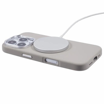X-LEVEL For iPhone 16 Pro Max Case Compatible with MagSafe Lens Kickstand Liquid Silicone Soft Phone Cover