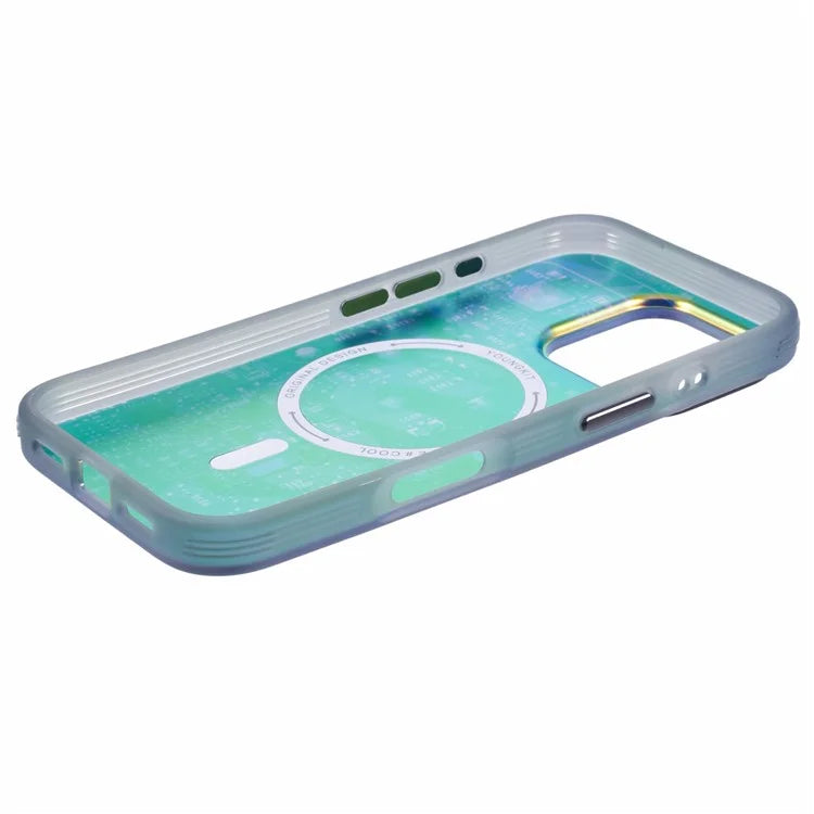 YOUNGKIT Future Series for iPhone 16 Pro Max Case Compatible with MagSafe IMD TPU Anti-Scratch Cover