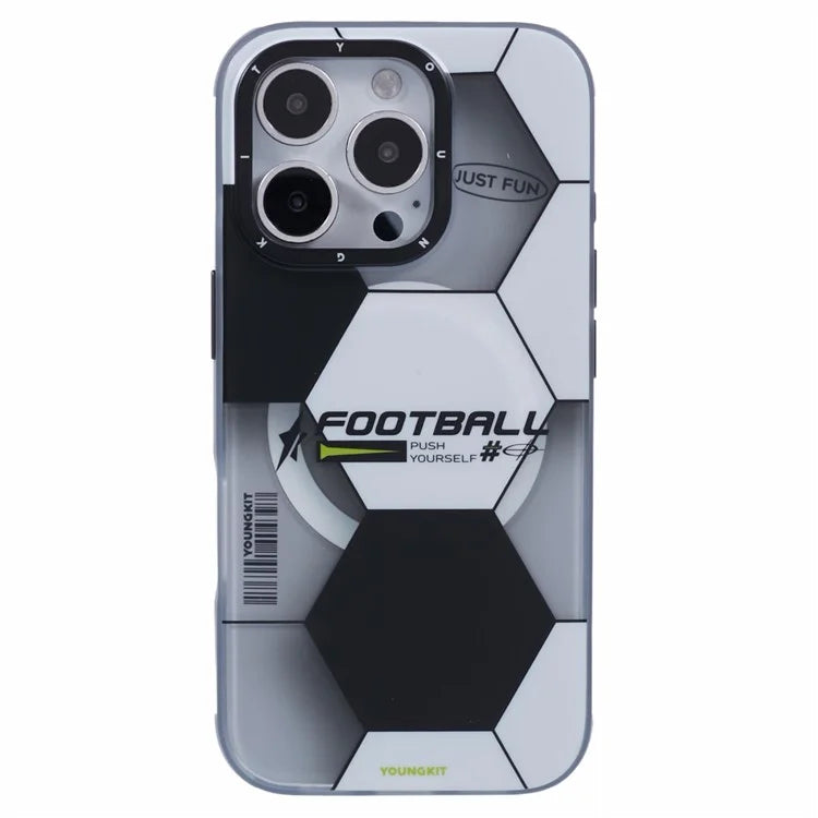 YOUNGKIT Sports Series for iPhone 16 Pro Max Case Compatible with MagSafe IMD TPU Shockproof Cover