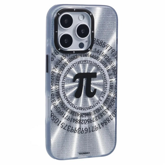 YOUNGKIT Mathematical Series for iPhone 16 Pro Max Case Compatible with MagSafe IMD TPU Back Cover