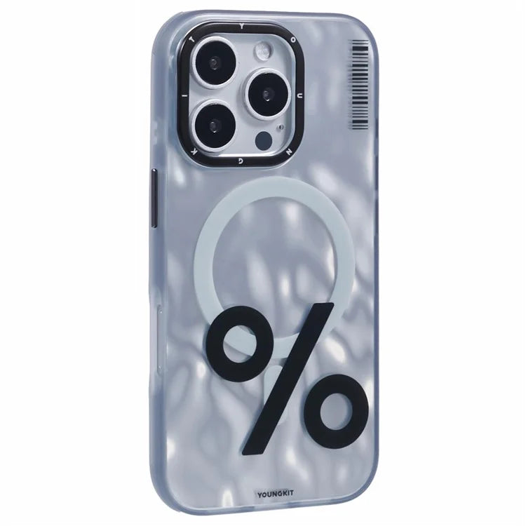 YOUNGKIT Mathematical Series for iPhone 16 Pro Max Case Compatible with MagSafe IMD TPU Back Cover