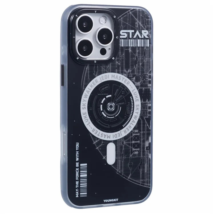 YOUNGKIT Interstellar Series for iPhone 16 Pro Max Case Compatible with MagSafe IMD TPU Phone Cover