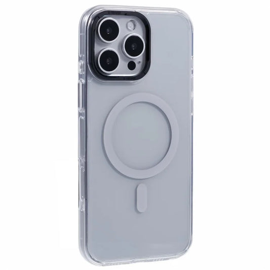 X-LEVEL For iPhone 16 Pro Case Compatible with MagSafe PC+TPU Clear Phone Cover