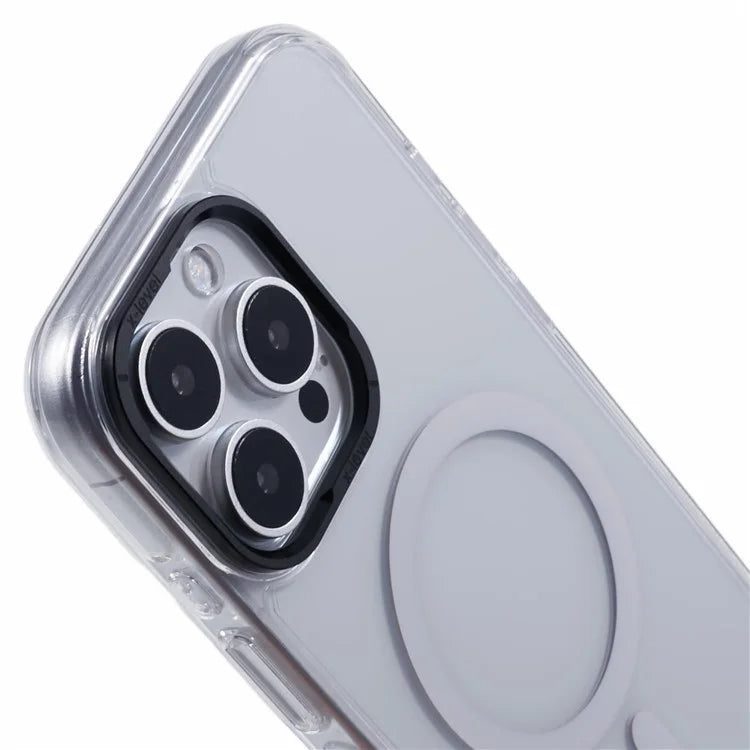 X-LEVEL For iPhone 16 Pro Case Compatible with MagSafe PC+TPU Clear Phone Cover