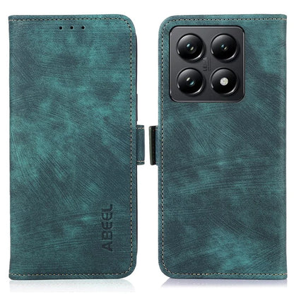 ABEEL For Xiaomi 14T Pro Case Retro Leather Phone Cover Wallet Stand View
