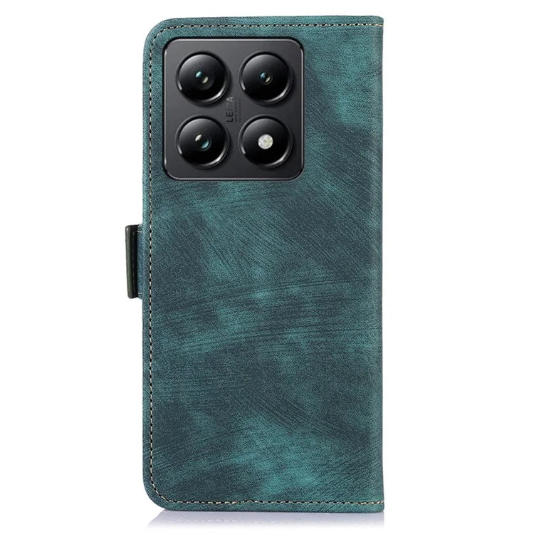ABEEL For Xiaomi 14T Pro Case Retro Leather Phone Cover Wallet Stand View