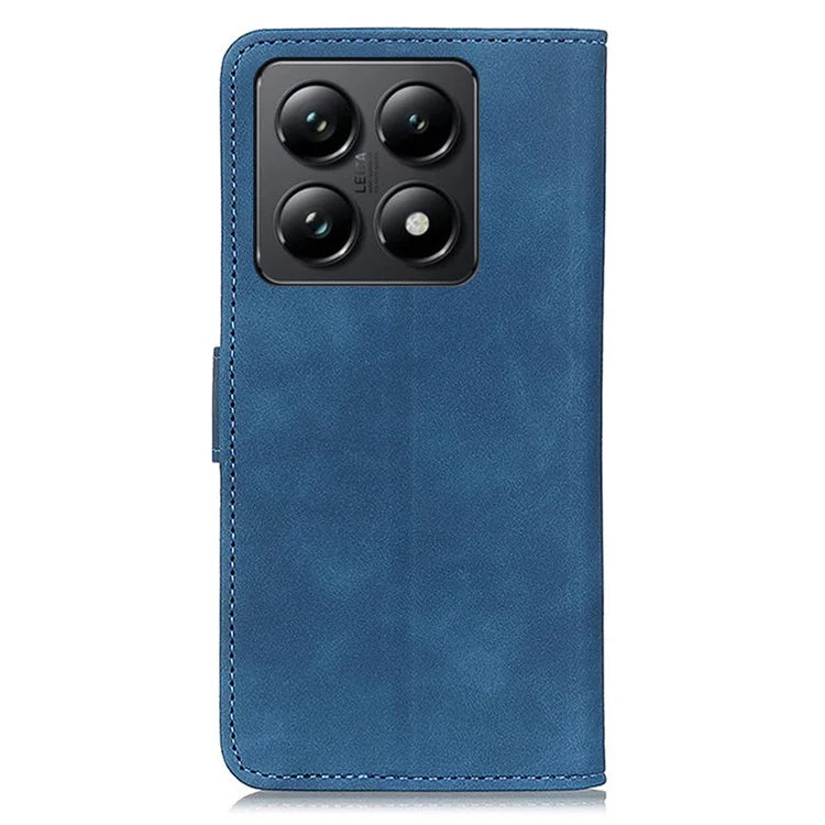 KHAZNEH For Xiaomi 14T Pro Case Retro PU Leather Wallet Stand Phone Cover