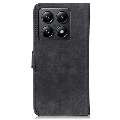 KHAZNEH For Xiaomi 14T Pro Case Retro PU Leather Wallet Stand Phone Cover