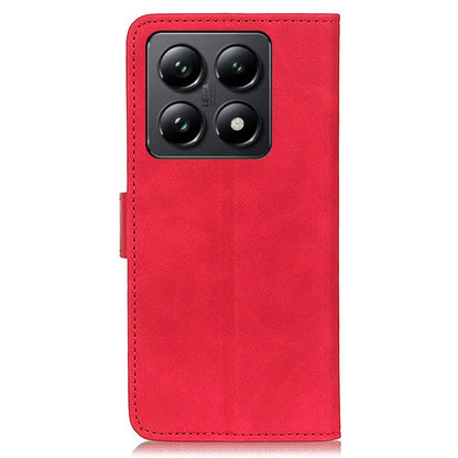 KHAZNEH For Xiaomi 14T Pro Case Retro PU Leather Wallet Stand Phone Cover