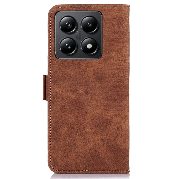 ABEEL For Xiaomi 14T Case Retro Leather Phone Cover Wallet Stand View