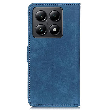 KHAZNEH For Xiaomi 14T Case Retro PU Leather Wallet Stand Phone Cover