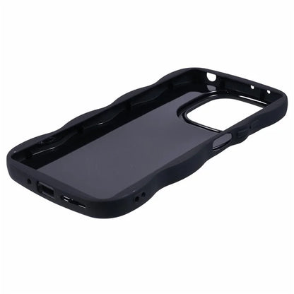 WANLONFENG XL Series for Xiaomi Poco X6 5G / Redmi Note 13 Pro 5G Case Wave Edge TPU Cover with Tempered Glass Film