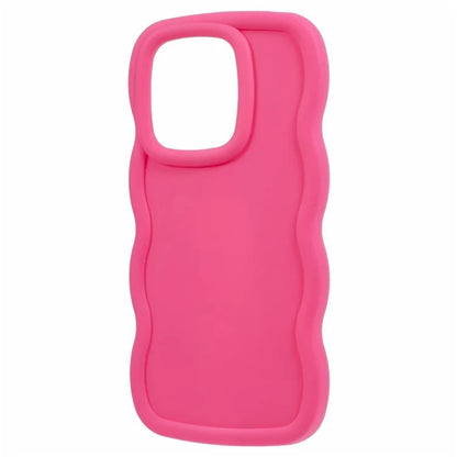 WANLONFENG XL Series for Xiaomi Redmi Note 13 4G Case Wave Edge TPU Cover with Tempered Glass Film