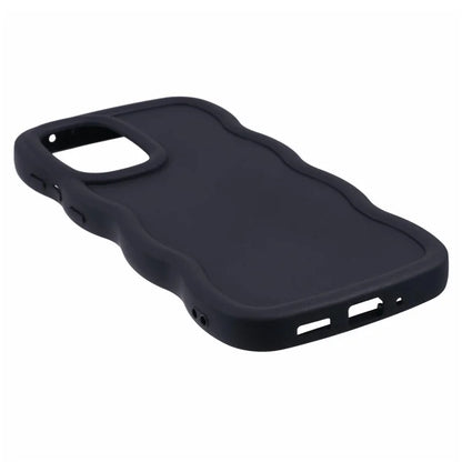 WANLONFENG XL Series for Samsung Galaxy A53 5G Case Wave Edge TPU Cover with Tempered Glass Film