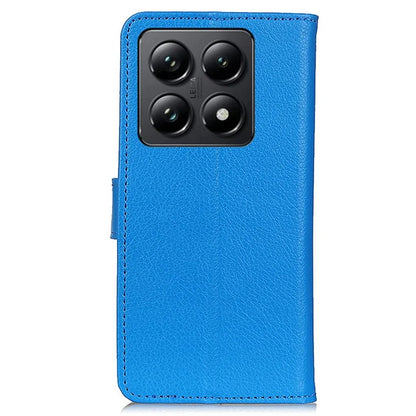 For Xiaomi 14T Pro Wallet Case PU Leather Phone Cover Litchi Texture