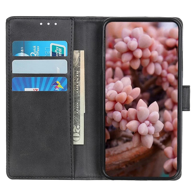 For Xiaomi 14T Pro Stand Wallet Case Cowhide Texture Leather Phone Cover