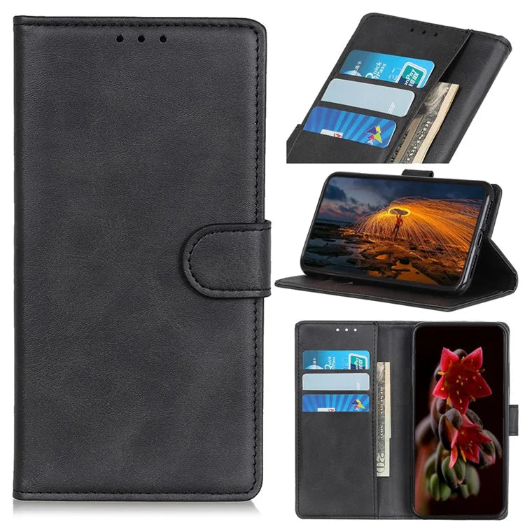 For Xiaomi 14T Pro Stand Wallet Case Cowhide Texture Leather Phone Cover