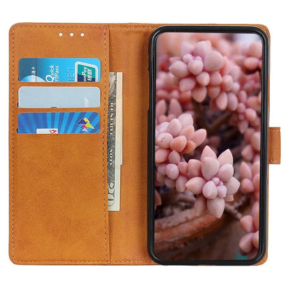 For Xiaomi 14T Pro Stand Wallet Case Cowhide Texture Leather Phone Cover