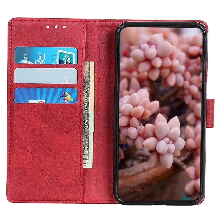 For Xiaomi 14T Pro Stand Wallet Case Cowhide Texture Leather Phone Cover