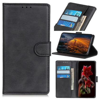 For Xiaomi 14T Stand Wallet Case Cowhide Texture Leather Phone Cover