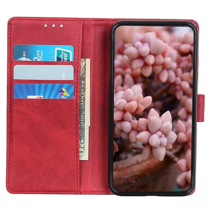For Xiaomi 14T Stand Wallet Case Cowhide Texture Leather Phone Cover