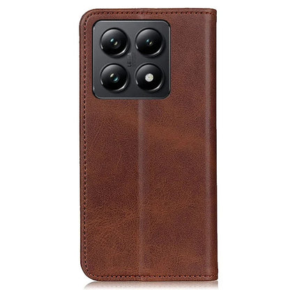For Xiaomi 14T Case Split Leather Flip Wallet Phone Cover