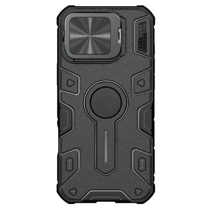NILLKIN Camshield Armor Prop Case for iPhone 16 Pro Max Camera Lid PC+TPU Cover Compatible with MagSafe
