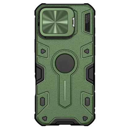 NILLKIN Camshield Armor Prop Case for iPhone 16 Pro Max Camera Lid PC+TPU Cover Compatible with MagSafe
