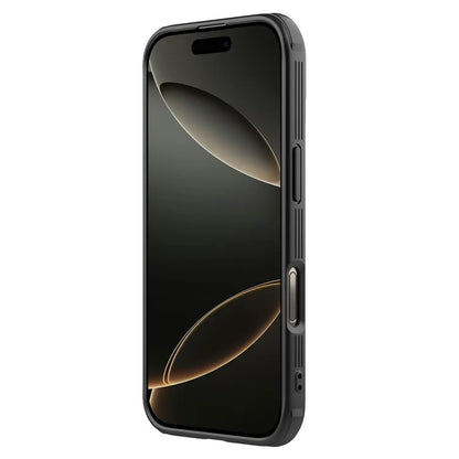 NILLKIN Camshield Prop Series for iPhone 16 Pro Max Case Translucent Slide Camera Protection PC + TPU Phone Cover