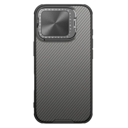 NILLKIN Camshield Prop Series for iPhone 16 Pro Case Translucent Slide Camera Protection PC + TPU Phone Cover