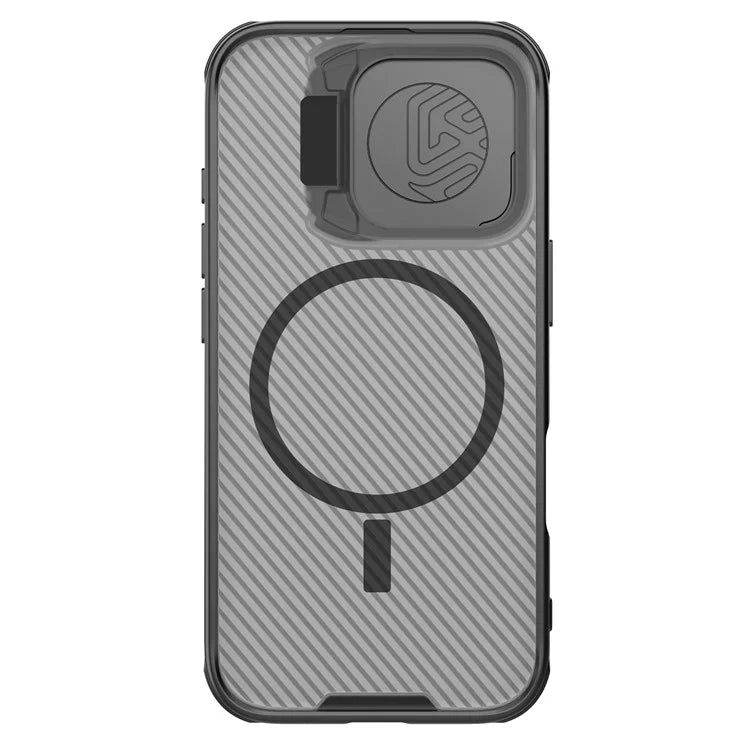 NILLKIN Camshield Prop Series for iPhone 16 Pro Case Compatible with MagSafe TPU+PC Phone Cover with Slider Camera