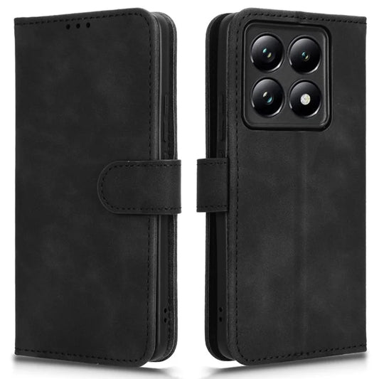 For Xiaomi 14T Pro Leather Case Skin-Feel Anti-Drop Wallet Flip Phone Cover