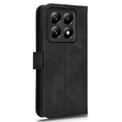 For Xiaomi 14T Pro Leather Case Skin-Feel Anti-Drop Wallet Flip Phone Cover