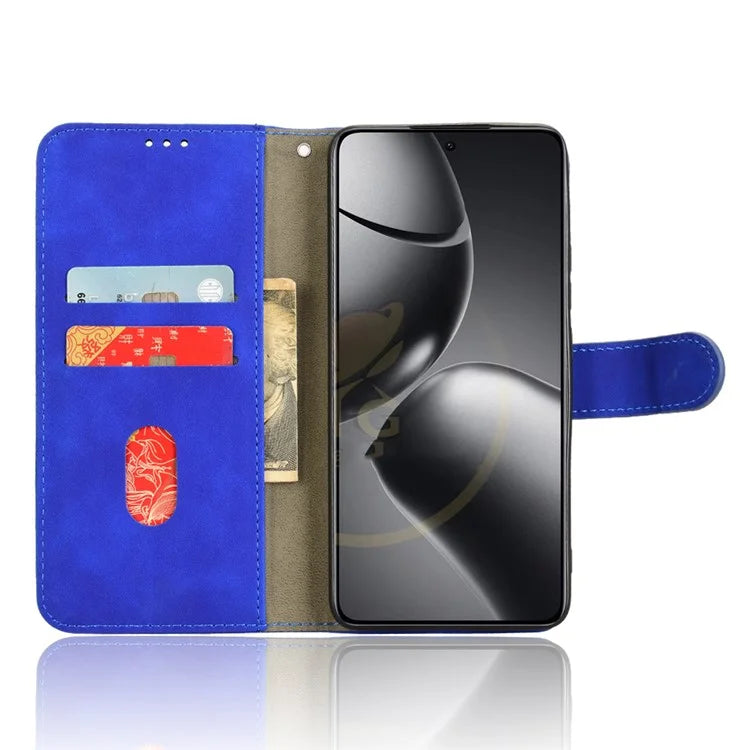 For Xiaomi 14T Pro Leather Case Skin-Feel Anti-Drop Wallet Flip Phone Cover