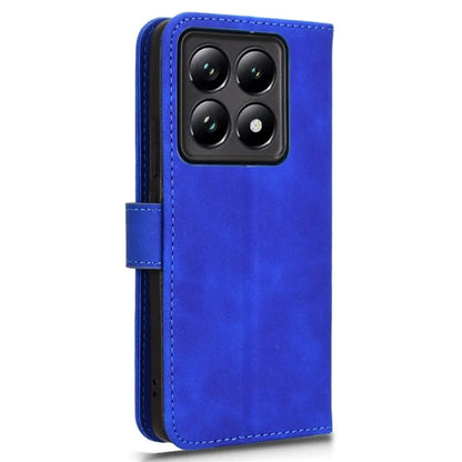 For Xiaomi 14T Pro Leather Case Skin-Feel Anti-Drop Wallet Flip Phone Cover