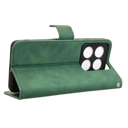 For Xiaomi 14T Pro Leather Case Skin-Feel Anti-Drop Wallet Flip Phone Cover