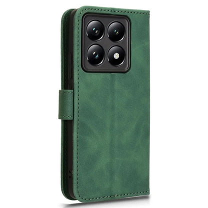 For Xiaomi 14T Pro Leather Case Skin-Feel Anti-Drop Wallet Flip Phone Cover