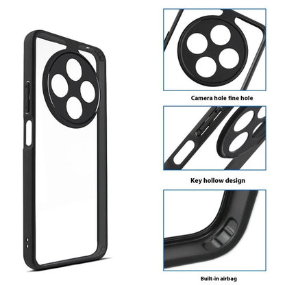 For Xiaomi Redmi 14C 4G Case Shockproof PC+TPU Clear Back Phone Cover