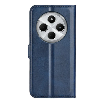 For Xiaomi Redmi 14C 4G Stand Case Anti-Scratch Calf Texture Leather Phone Cover