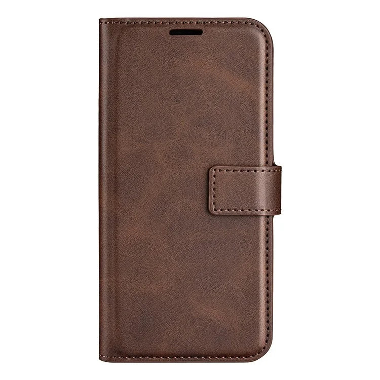 For Xiaomi Redmi 14C 4G Stand Case Anti-Scratch Calf Texture Leather Phone Cover