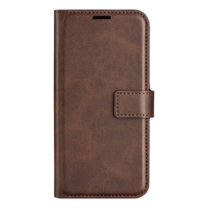 For Xiaomi Redmi 14C 4G Stand Case Anti-Scratch Calf Texture Leather Phone Cover